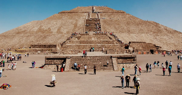 El complejo de pirámides de Teotihuacán